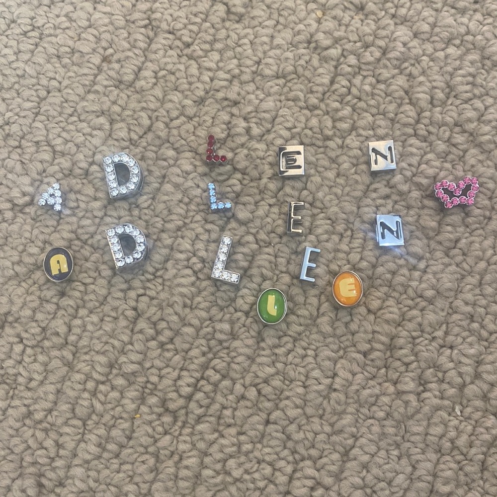 Jewelry Charms to easily slide onto bracelets or necklaces